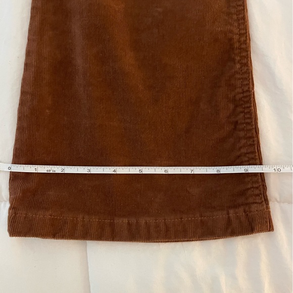 EUC Gap 70s high rise flare brown cords size 26L - Picture 5 of 11
